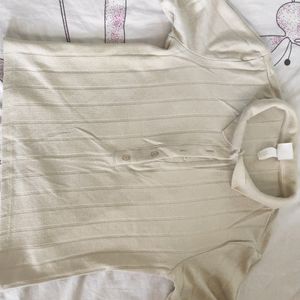 H&M T-shirt With front Buttons