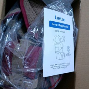 Luvlap Baby Carrier With Hip Seat