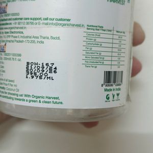 Organic Harvest Extra Virgin Coconut Oil