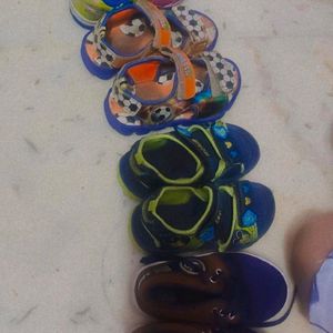Kids Four Pair Shoes Age 2 To 4 Years