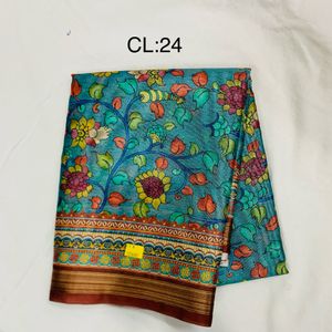 Printed Jute Cotton Jari