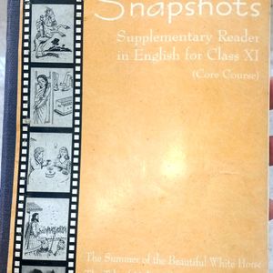 Snapshots English CBSE Class 12 Book