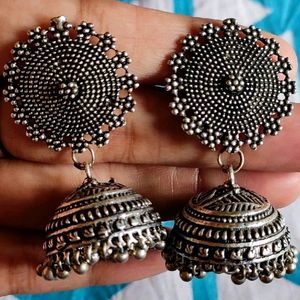 Beautiful Metal Jhumka 👌♥️