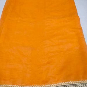 Cotton Saree🧡