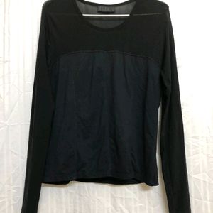 Black Long Sleeve Top