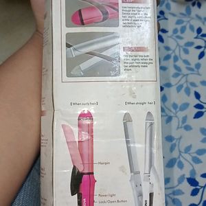 2 In One Hair Straightener And Curl