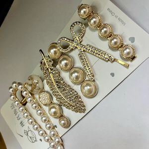 Embellish Pearl Hair Accessorie Set Of 6