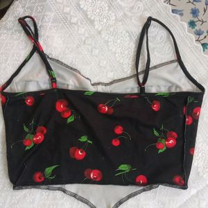 Shein Cheery Corset Top 🍒