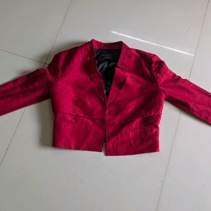 Crop Blazer