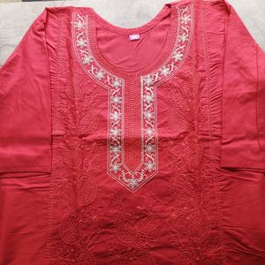 Daily Wear Embroidery Work Kurti