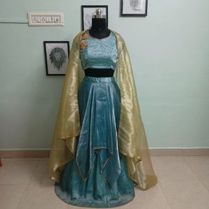 Blue Maple Lehenga Choli