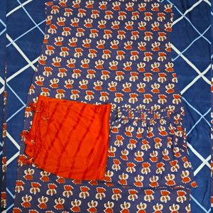 Sleeveless Kurta Set