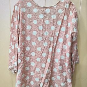 Pretty Pink Printed Top (Women)