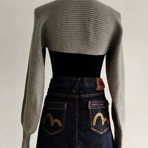 Evisu Rare Vintage Mini Skirt