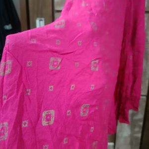 PURE RAYON LONG KURTA