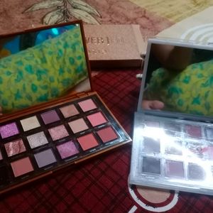 Combo Huda Beauty Rose Quartz Eyeshadow Palette