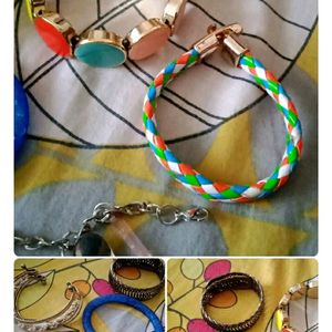 Combo Of Earnings , Bracelets And Neckpieces