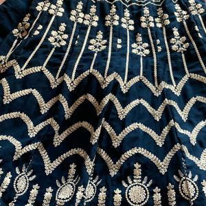 New Sharara Set Blue