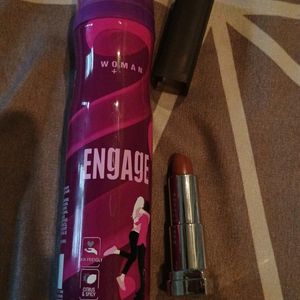 Engage Deo With Lipstick