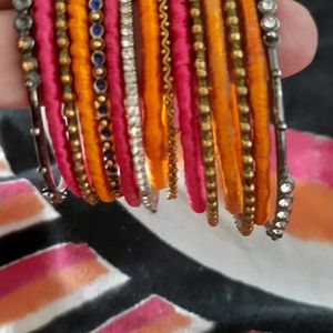 Combo-bangles,2earrings,2lockets