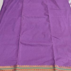 New🌟 Handloom Soft Silk Saree With Border