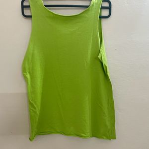 Lime Green Imagica Top