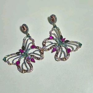 Urfi's Butterfly Earrings