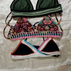 Embroidery Bra Combo For 3 🌈