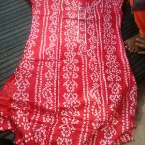 Long Kurti With Skirt N Duppta