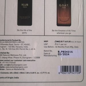 Diwali Offer 🥳Bella Vita Perfume Set For Men