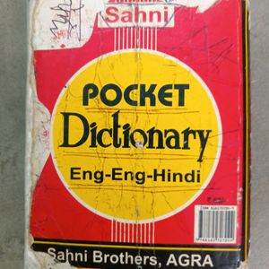 Pocket Dictonary Eng-Eng Hindi