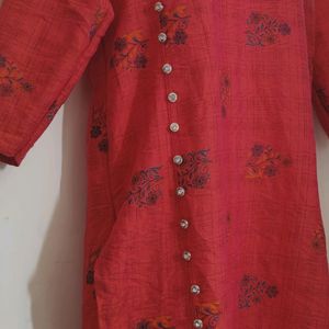 Pretty Peach Kurta