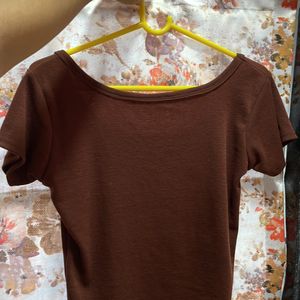 Chocolaty Brown Tee (un-used)