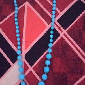 A Blue Coloed Baby Necklace