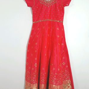 Pink Ethnic Gown