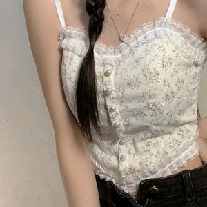 Pinteresty Coquette White Corset Top 🎀🤍