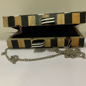 Mdf Wooden Clutch