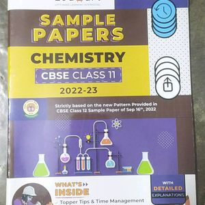 EDUCART Sample Papers CHEMISTRY For Class 11 CBSE