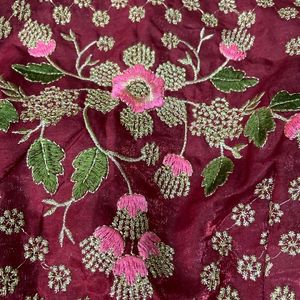 Hand embroidery Premium Blouse With Lehnga