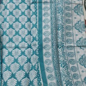 Polo Cotton Silk Sarees With Blouse 6 Meters