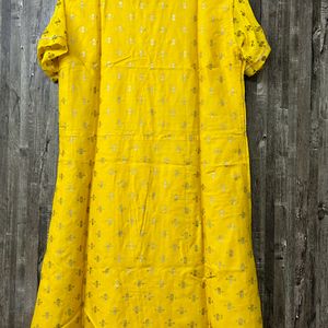 Yellow Sharara Dress Set