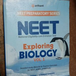 NEET Arihant Explorng Biology Book - VOL 1