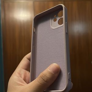 iPhone 12 Mini Lilac Silicon Cover