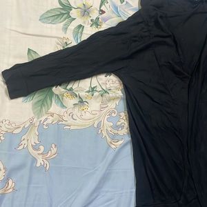 Pure Cotton Black Shrug