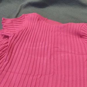 Pop Pink Korean Top