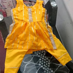 Yellow Baby Dress