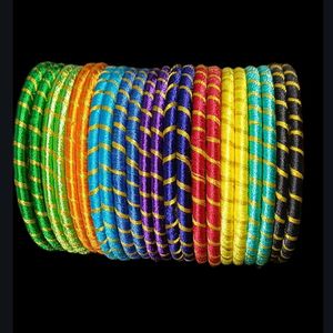 Thread Bangles Set Of 11