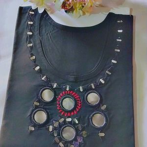 Mirror Work Kurti