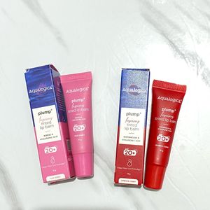 Aqualogica Tinted Lip Balm Combo