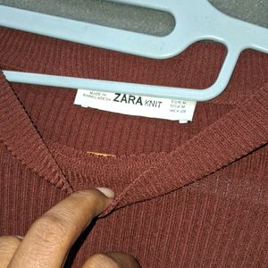 Zara Ribed Top